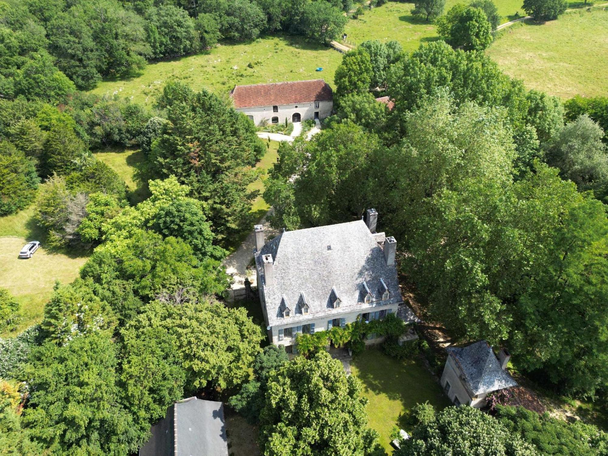 Foissac  Chateau Mas De Pradie B&B Garden View Room מראה חיצוני תמונה