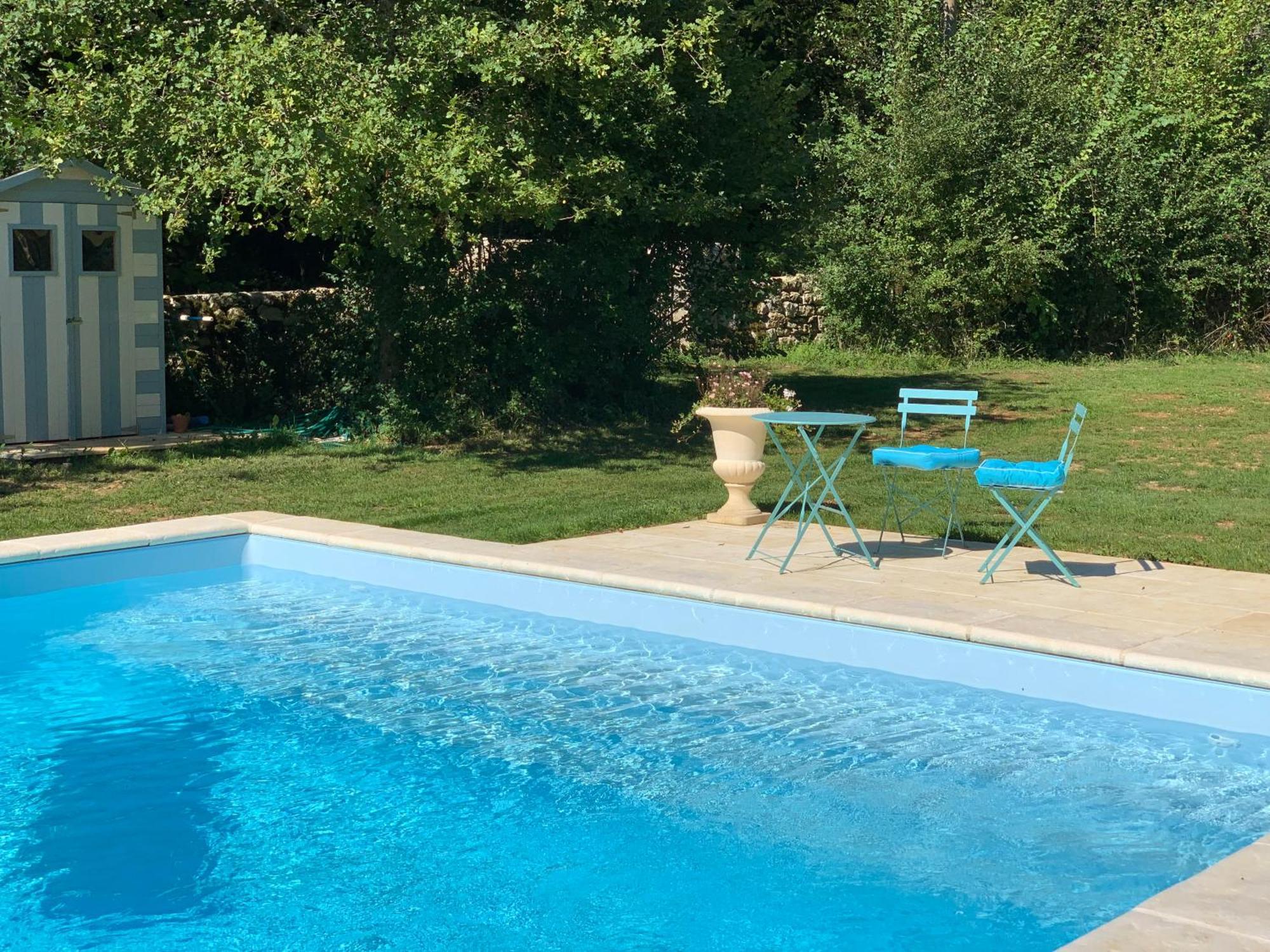 Foissac  Chateau Mas De Pradie B&B Garden View Room מראה חיצוני תמונה